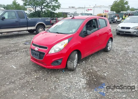 2014 Chevrolet Spark Ls Auto из США, поврежденный, VIN KL8CB6S9XEC521943